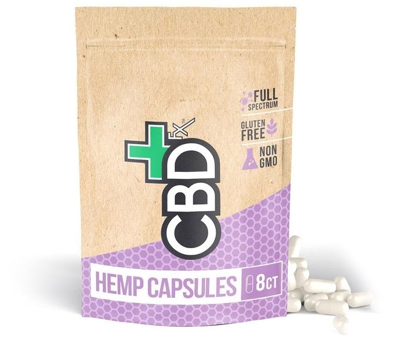 CBDfx Capsules Pouch (8 Pieces)