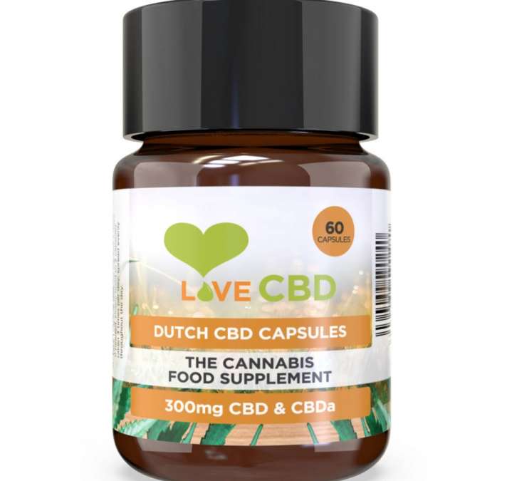 Love CBD Dutch Capsules 300mg (5mg x 60)