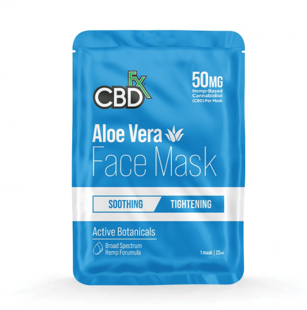 CBDfx Aloe Vera Face Mask
