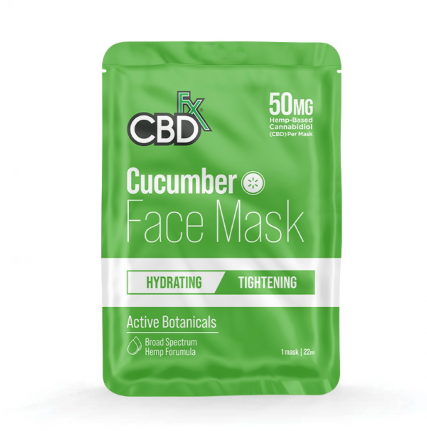 CBDfx Cucumber Face Mask