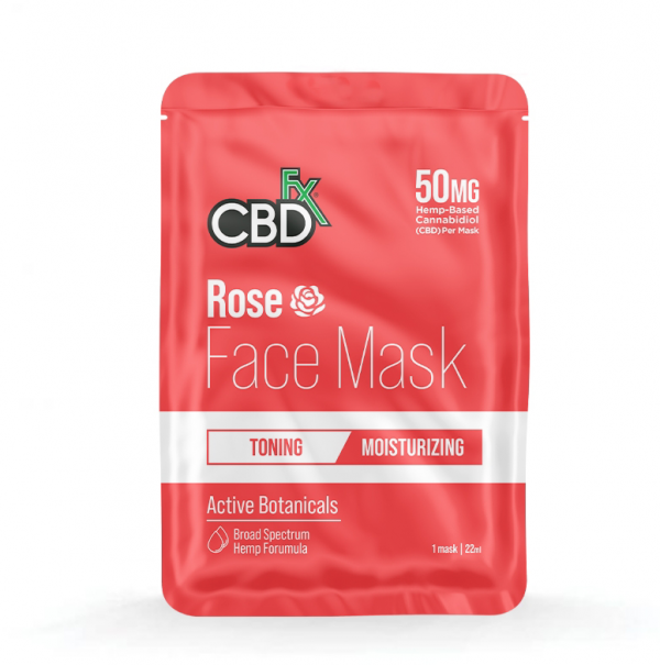CBdfx Face Mask Rose