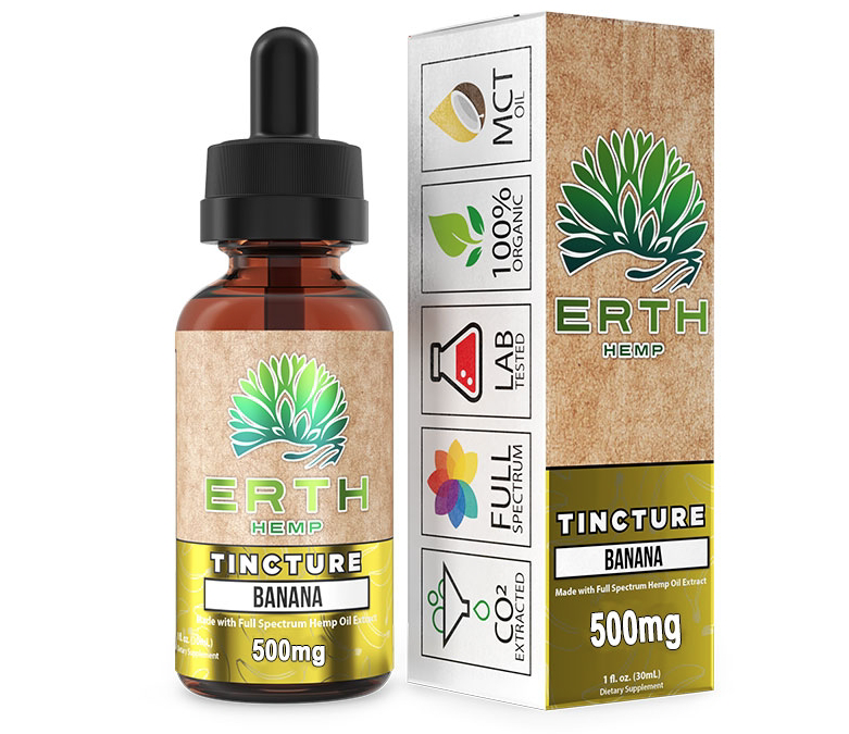 ERTH FULL SPECTRUM CBD TINCTURE 500MG (30ML)