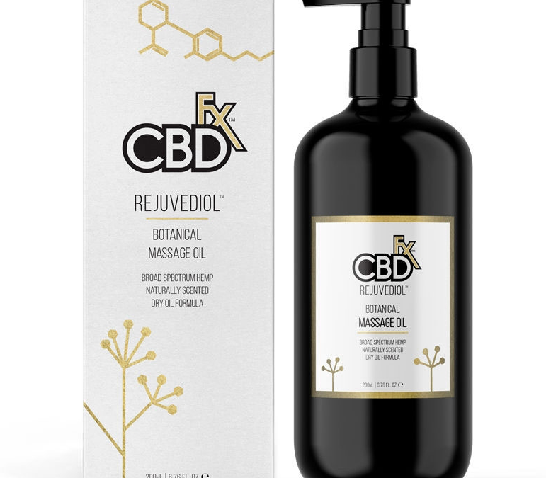 CBDFX MASSAGE OIL (200ML)