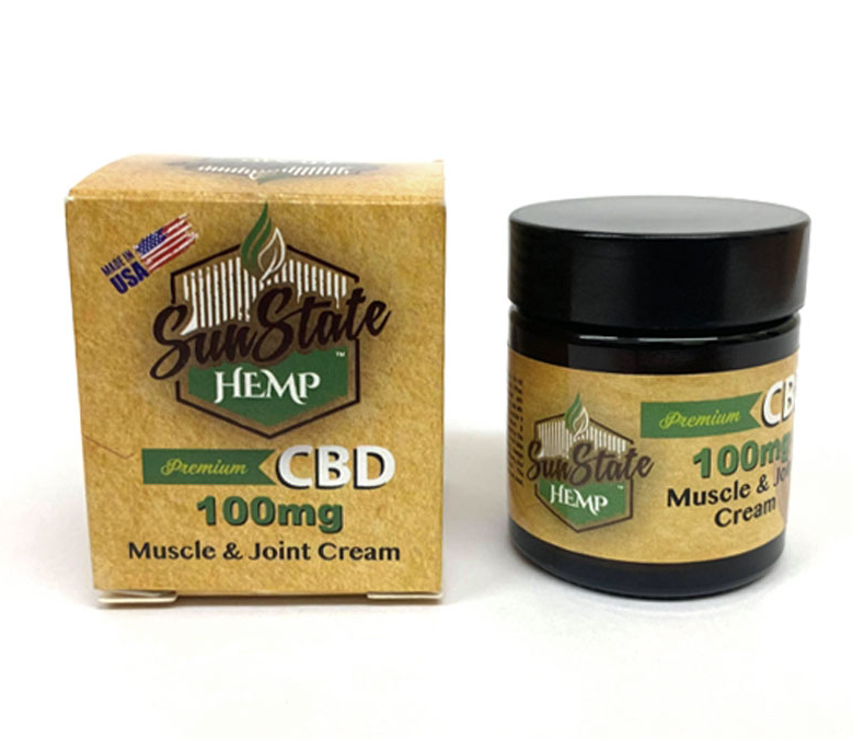 SUNSTATE CBD MUSCLE & JOINT CREAM 30ML 100MG