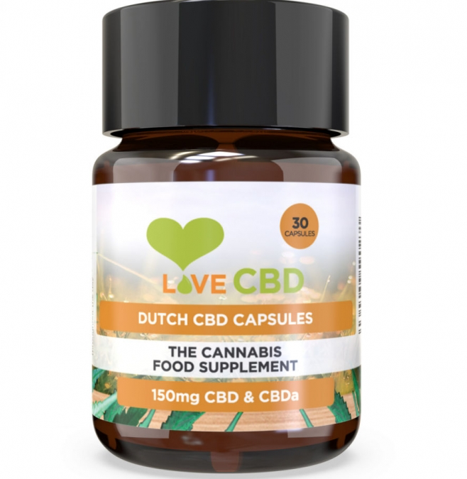 Love CBD Dutch Capsules 150mg (5mg x 30)
