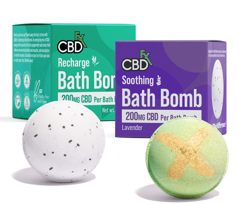 cbdfx bath bombs