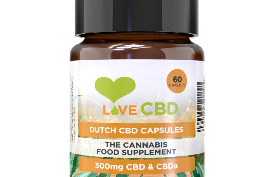 Love CBD Dutch Capsules 300mg (5mg x 60)