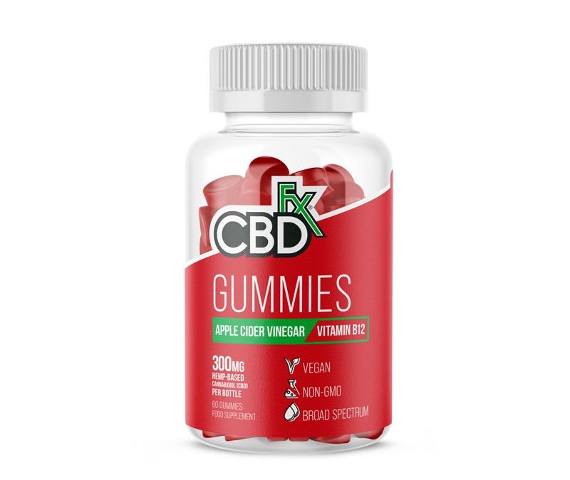 CBDfx Gummies – Apple Cider Vinegar (1500mg)