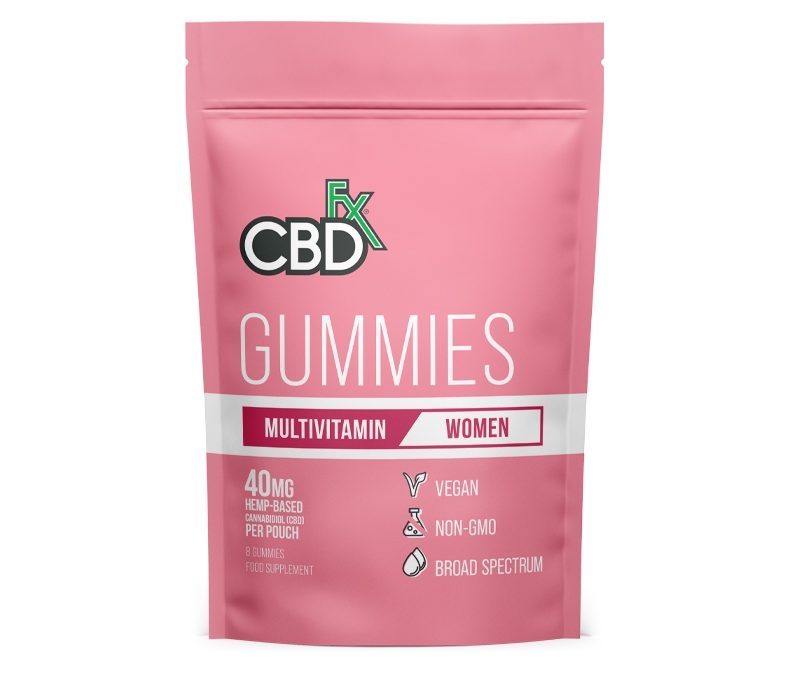 CBDfx Gummies – WOMENS Multivitamin (200mg – 8pc)
