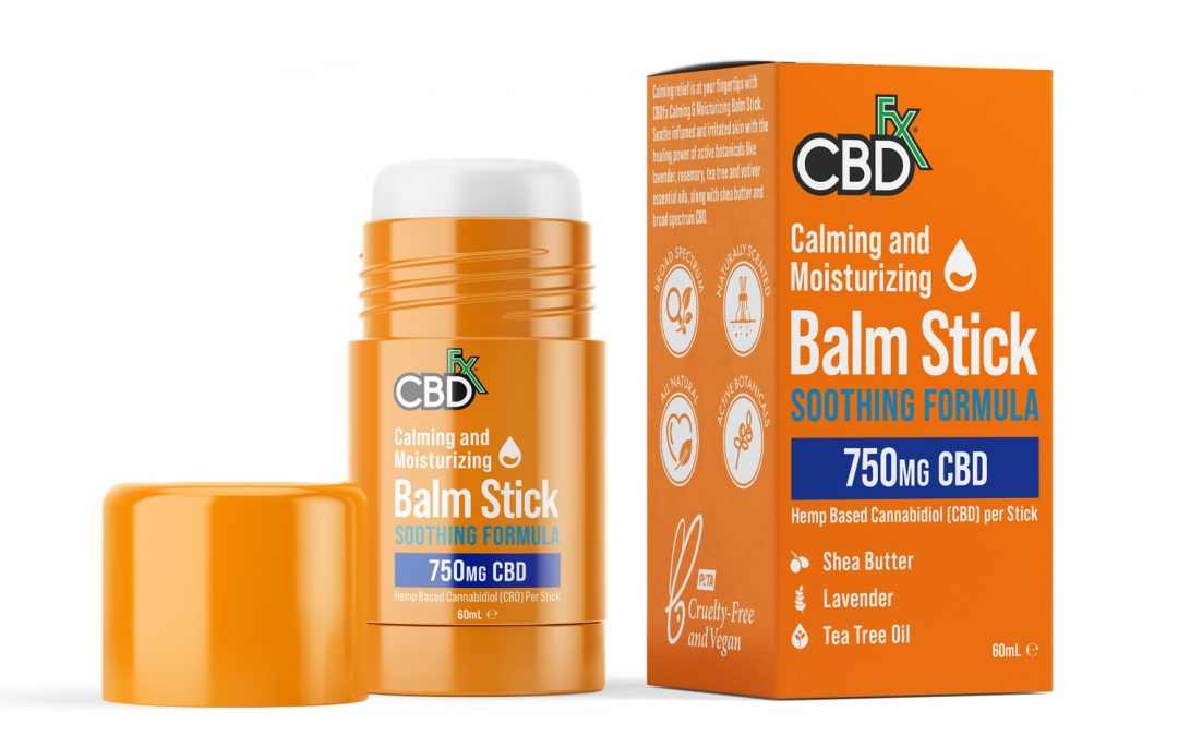 CBDfx Balm Stick – Calming & Moisturising 750mg